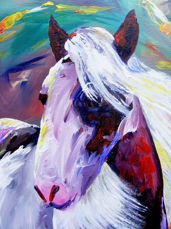 Paintings of horses - "Might and Majesty"