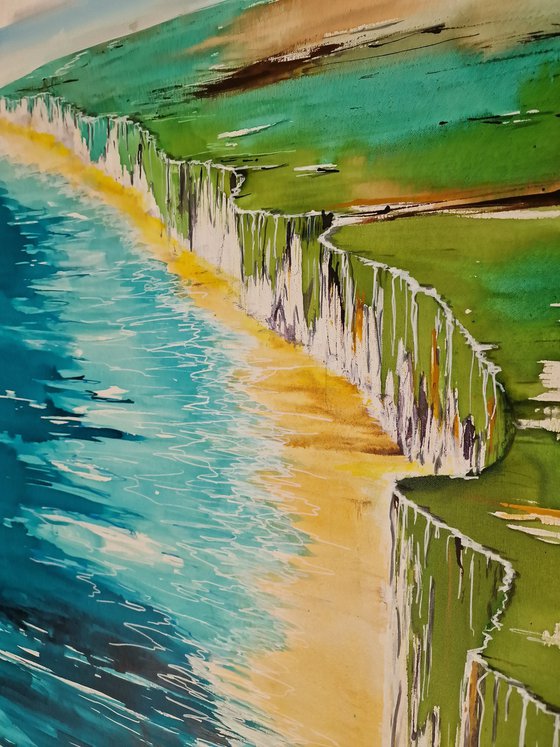 The Cliffs of Etretat
