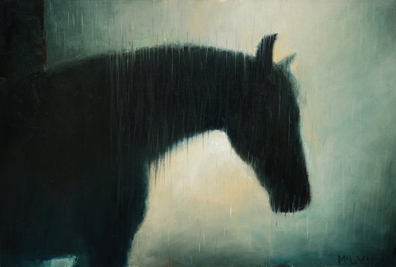 Horse In The Rain