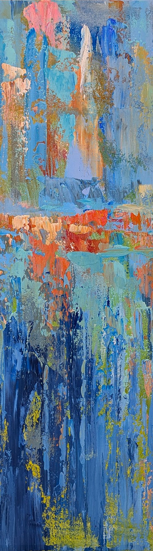 Blue River Sun by Kanayo Ede
