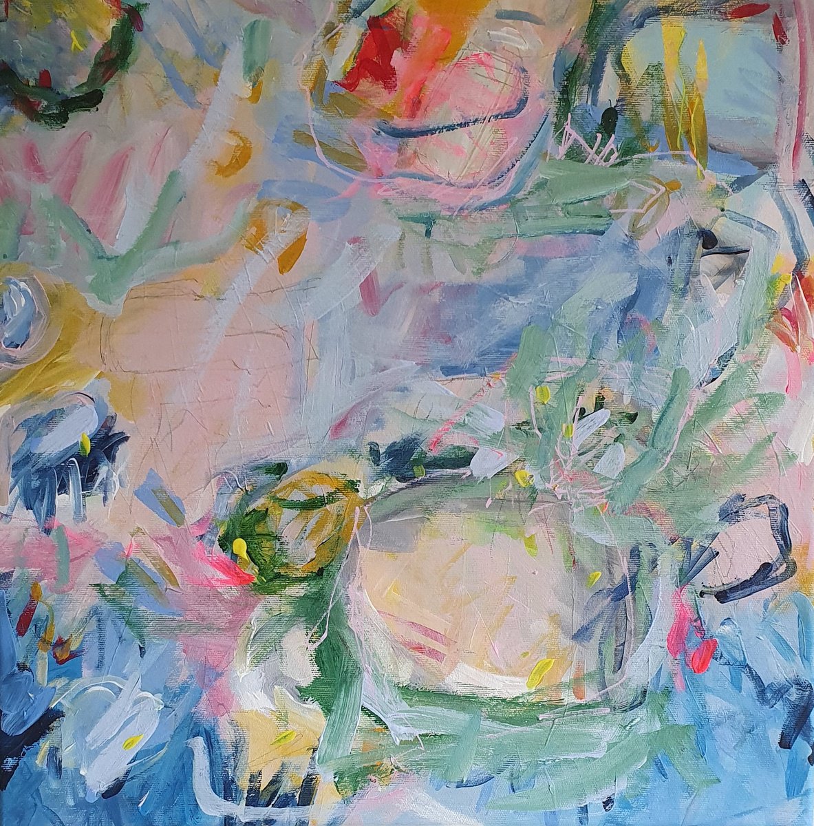 Fruit Salad By Jutta Widrinsky, 20 X 20, Artwork For Sale On Artfinder