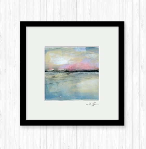 Tranquil Dreams 3 - Abstract Landscape/Seascape Painting by Kathy Morton Stanion