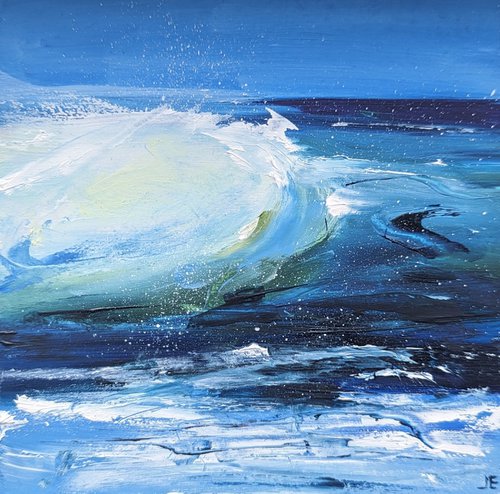 Miniature Wave #3 by Jo Earl