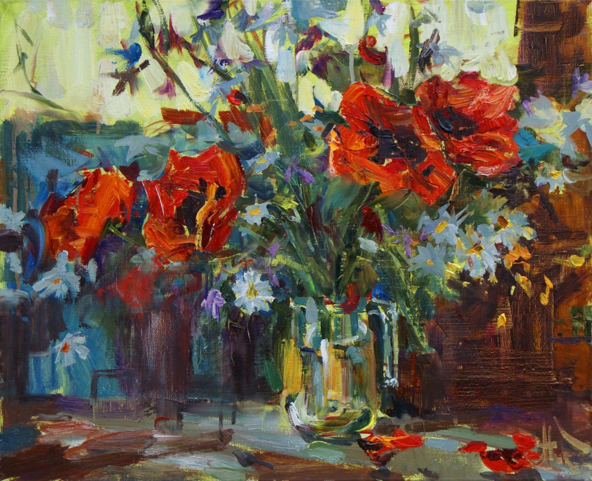 Poppys by Andriy Naboka