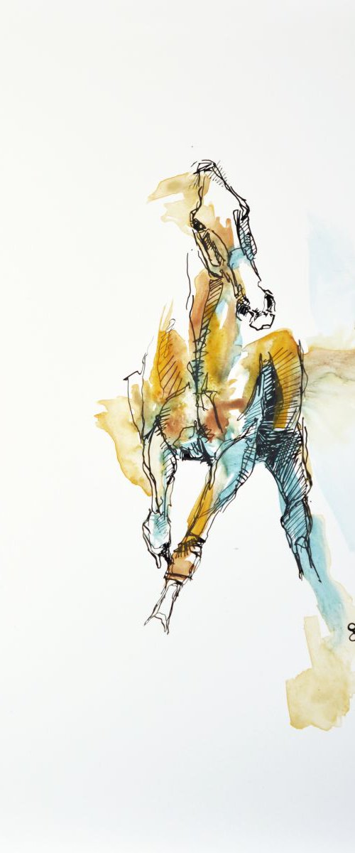 Equine Nude 144 by Benedicte Gele