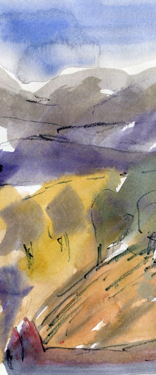 Landscape #26 Malham by Elizabeth Anne Fox