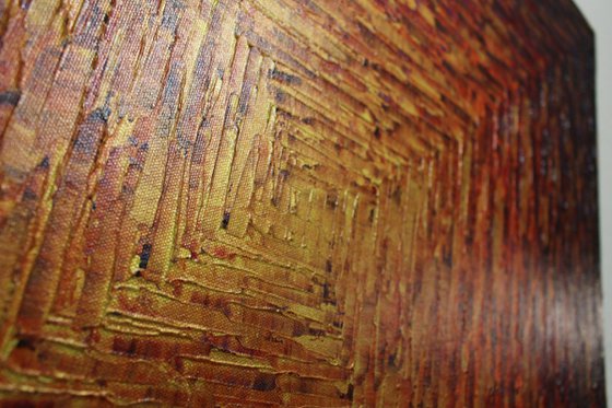 Large brasillant square gradient