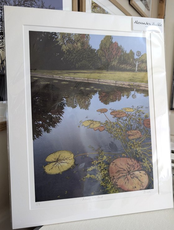 Autumn Lily Pond