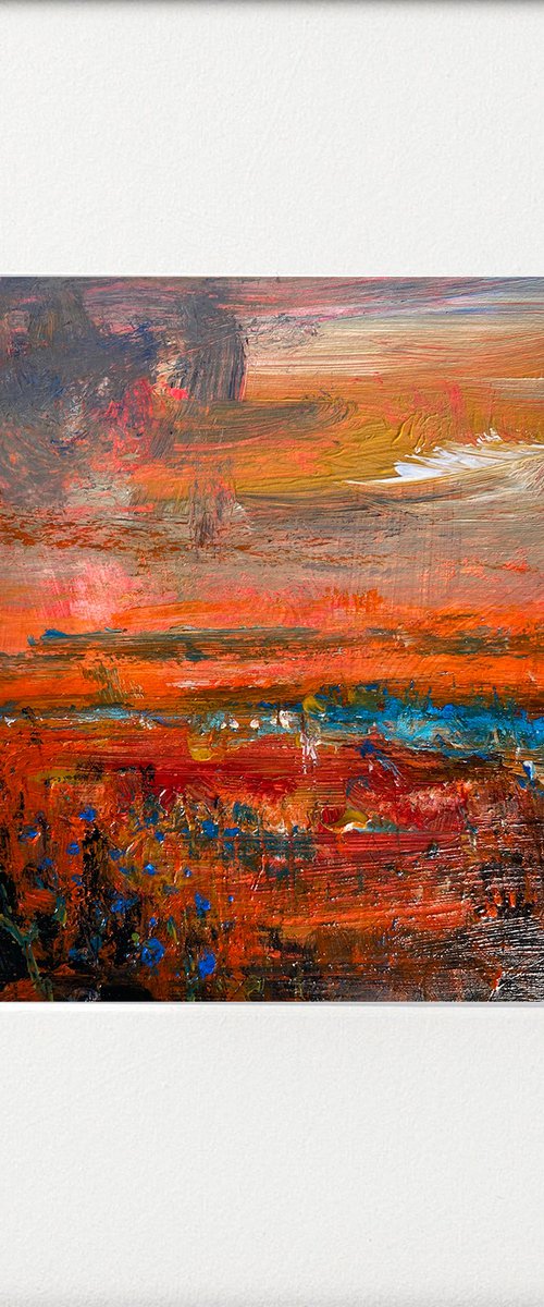 Seasons - Hot Summers day edge of Sea by Teresa Tanner