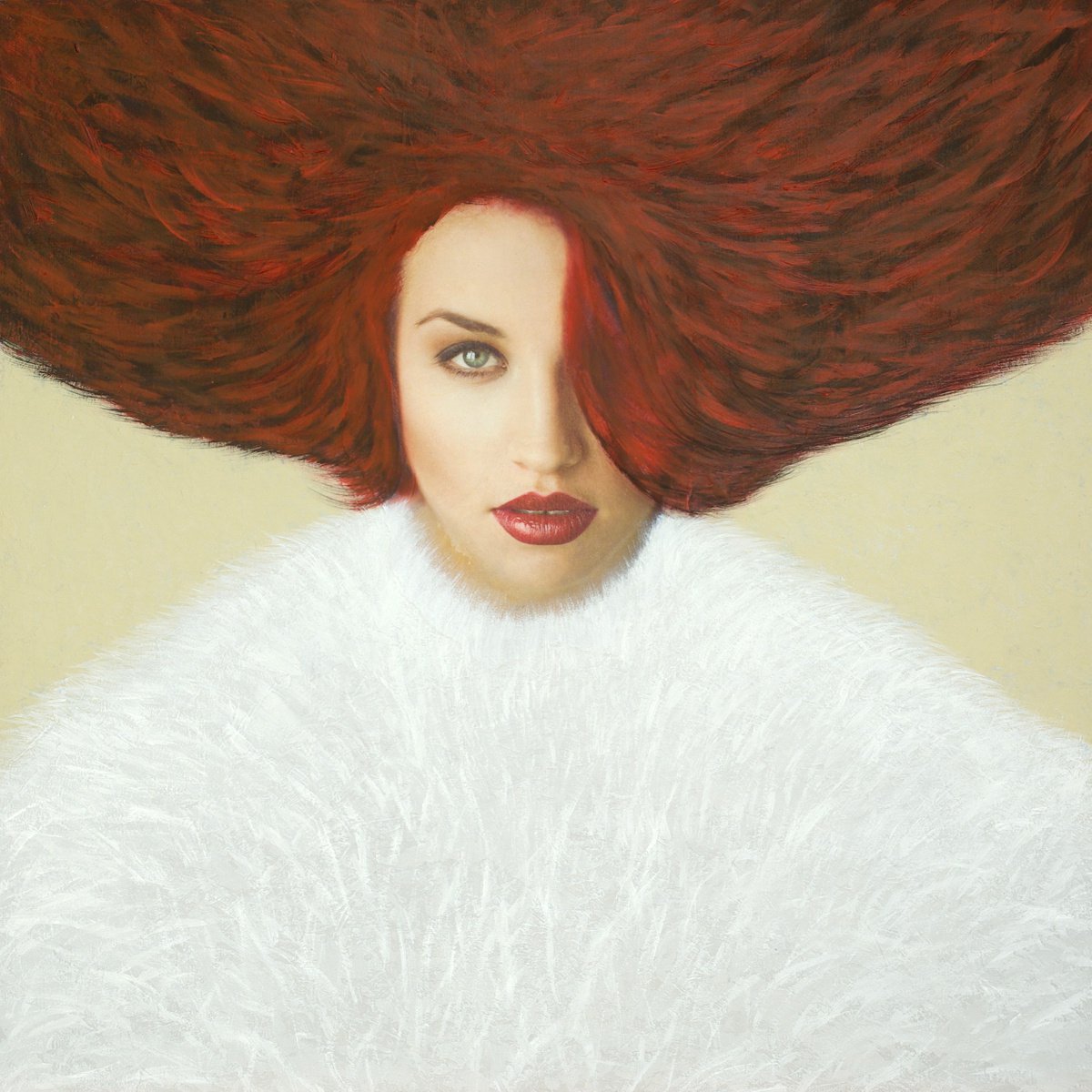 Red Hair,  fashion model portrait by oconnart