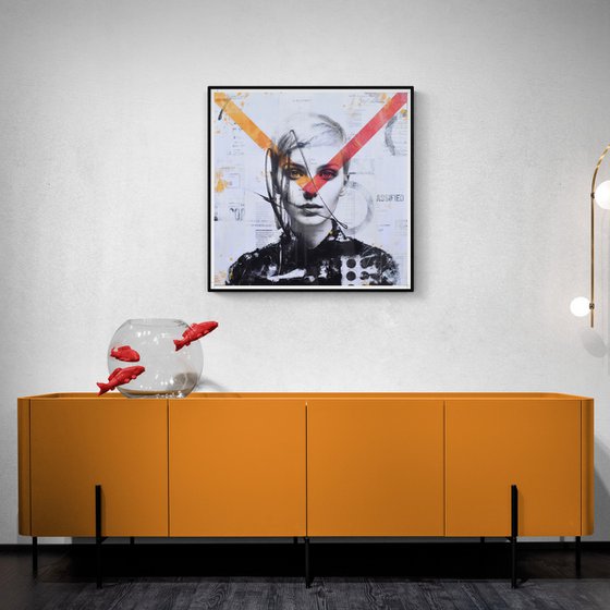 347_Minimalist portrait