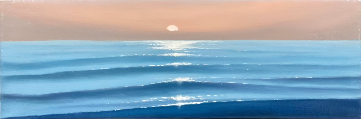Photorealistic Oil Painting , Rising Up By Alla Kallas, 12 X 4, Artwork For Sale On Artfinder