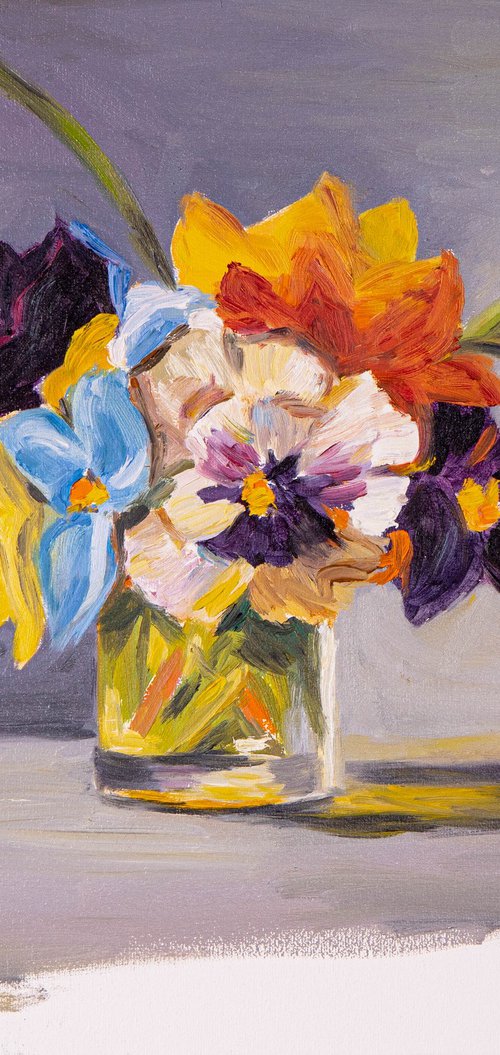 The Still Life with Flowers by Catherine Varadi