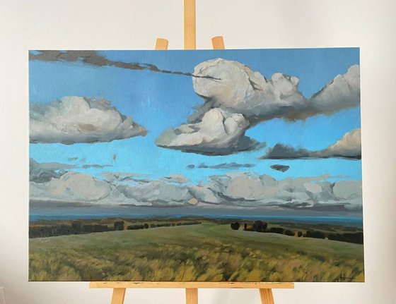 Summer clouds (commission artwork)