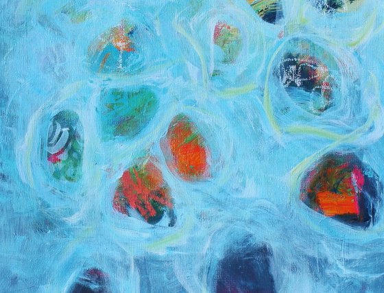 Abstract Works on Paper, Set of Two