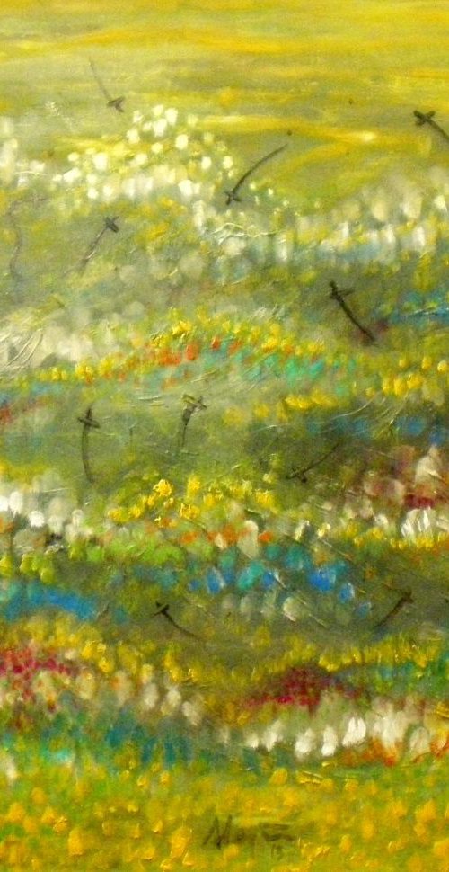 The yellow fields by Alejos