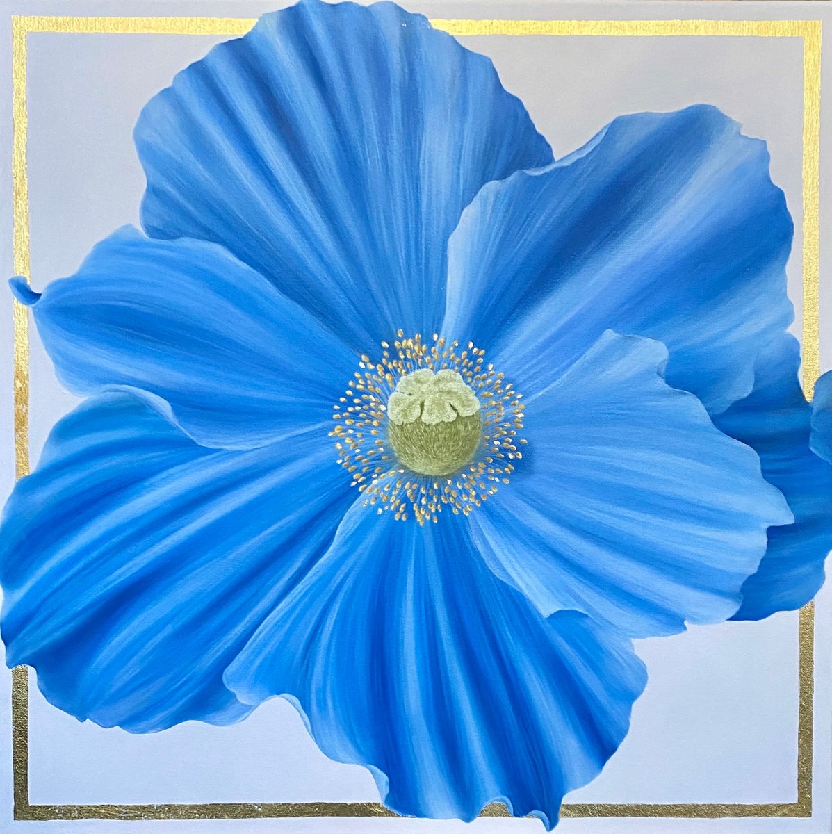 Blue Blossom by Olya Lane