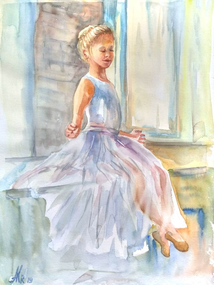 LITTLE STAR - ballerina by Ann Krasikova