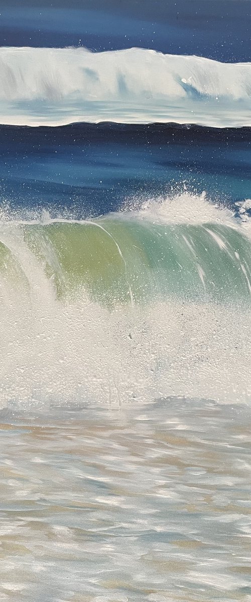 Our memories dance in the salty air by Alanah Jarvis