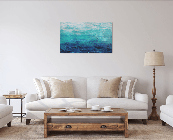 Reflection of water /  ORIGINAL PAINTING