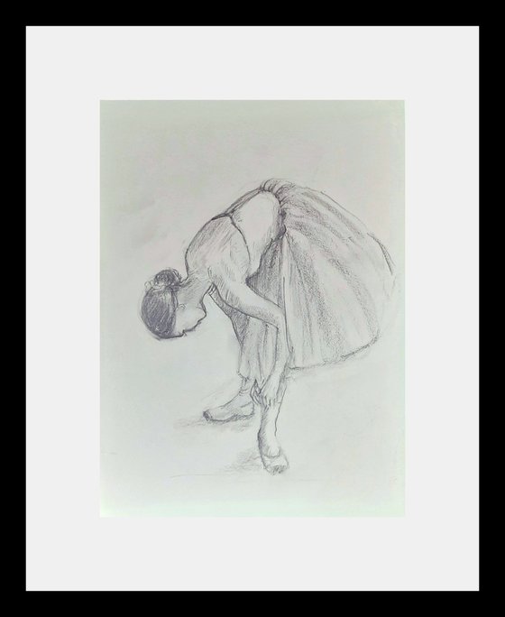 Set of Ballerina  sketches 21 and 22