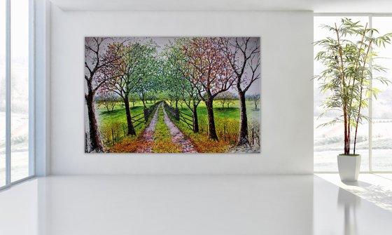 Walk Through the Seasons 122cm x 183cm