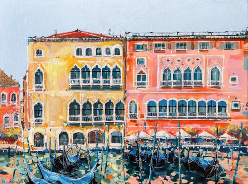 Venice - Palazzo Giustinian by Irina Rumyantseva