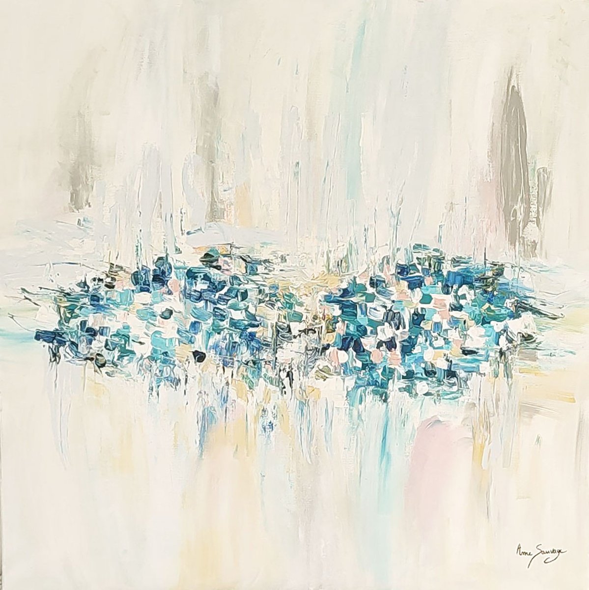 Fleurs bleues des champs by AME SAUVAGE