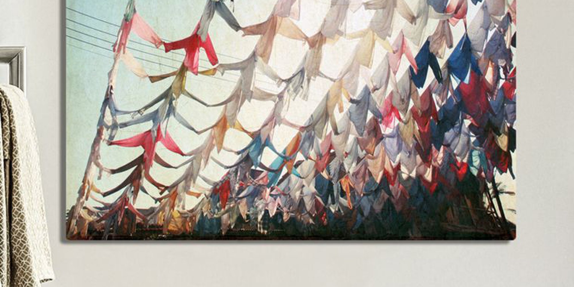 Art of the Day: ""A Connection" canvas gallery art ready to hang, 2015" by Nadia Attura