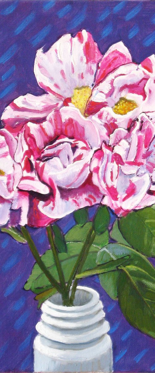A Spray of Roses by Richard Gibson