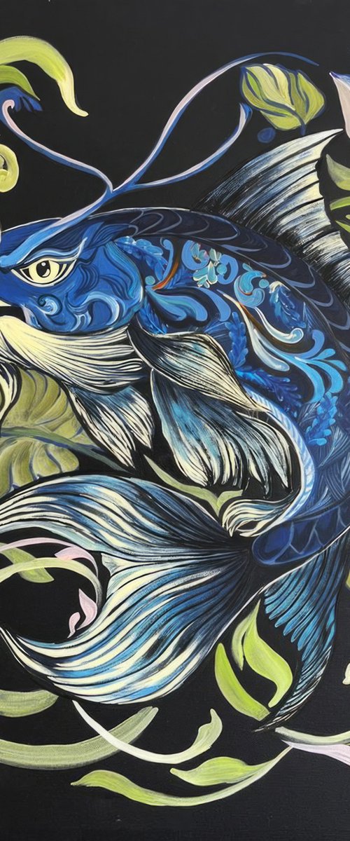 Mystic Catfish by Tusya Lav
