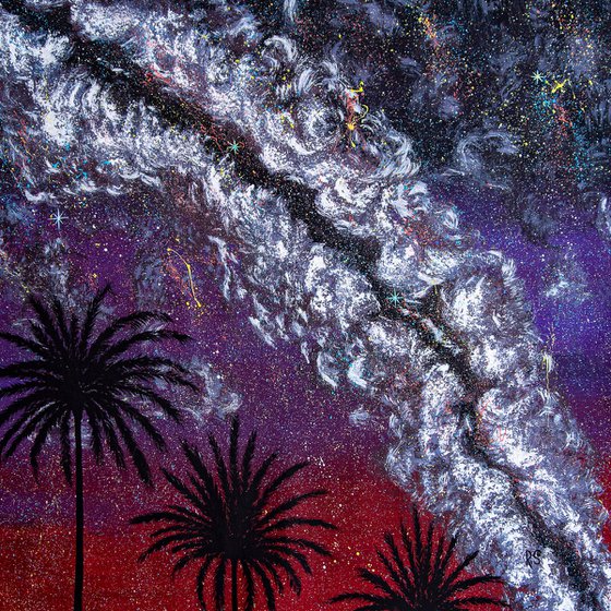 Violet dreams of the night