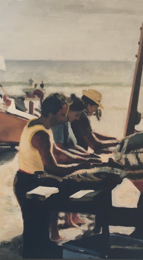 "PESCADORES II" by Mayra Lifischtz