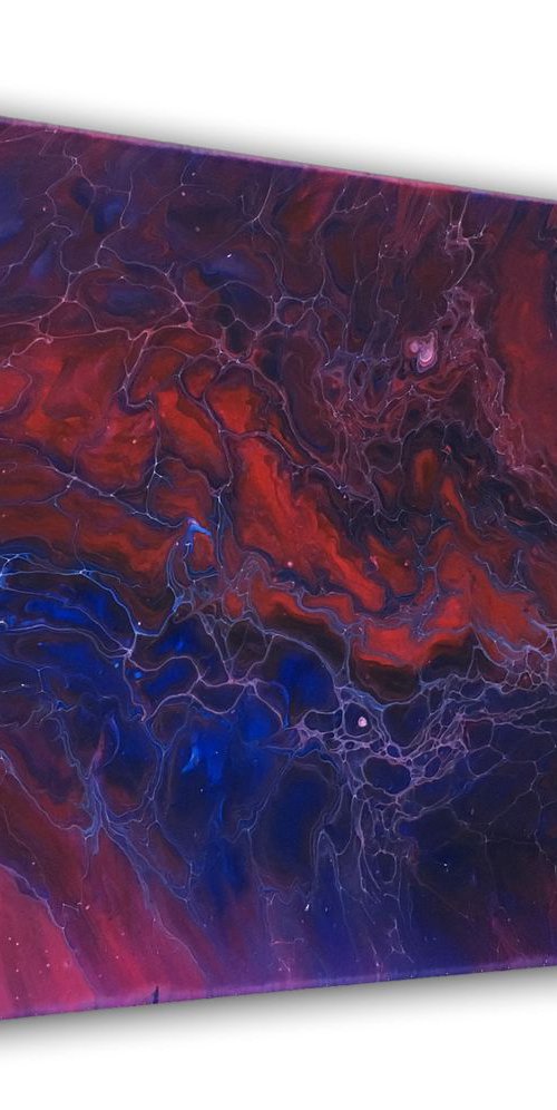 "Heart Palpitations" - SPECIAL PRICE - Original Abstract PMS Acrylic Painting - 20 x 16 inches by Preston M. Smith (PMS)