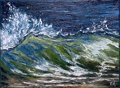 Gripping wave by Olga Kurbanova