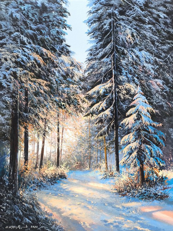 Sunlight Through the Pines