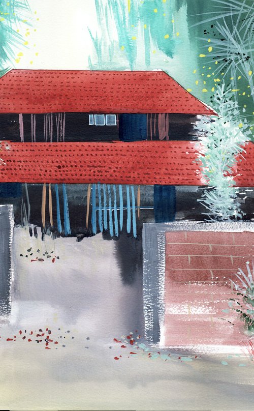 Red House New by Anil Nene