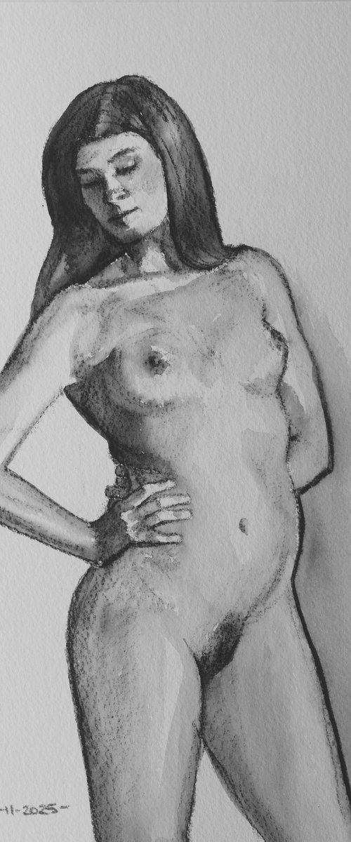 female nude study by Rory O’Neill