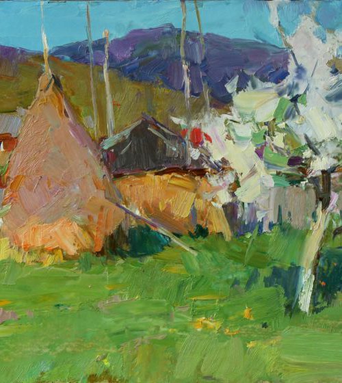 May in the village by Aleksandr  Kryushyn