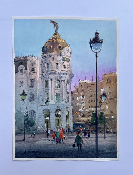 Morning on Gran Vía