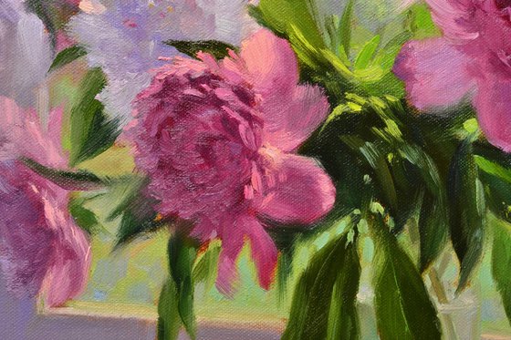 Peonies from the garden