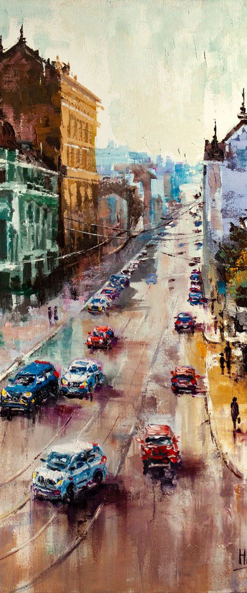 Sunny city by Aleksandr Neliubin