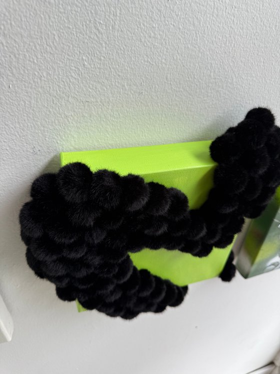 Textured Neon Heart