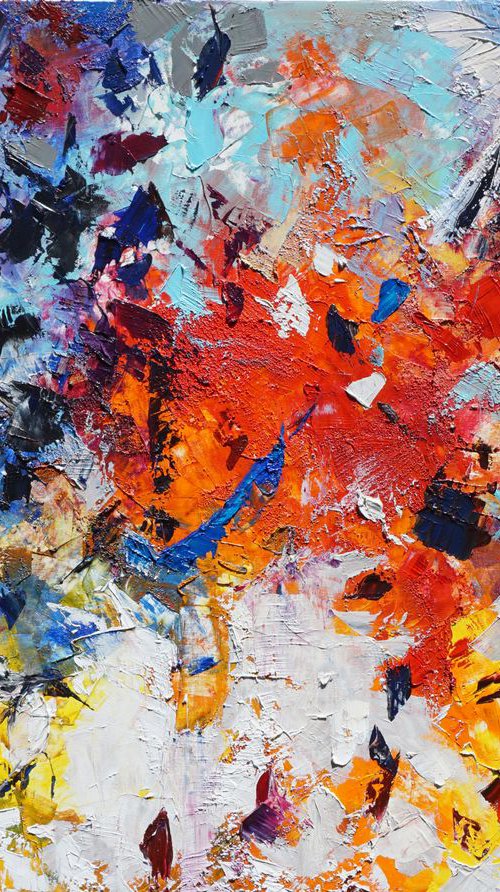 Midsummer Chats 30x40in 76x100cm by jelena b