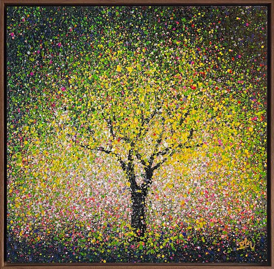 Luminous Spring - framed