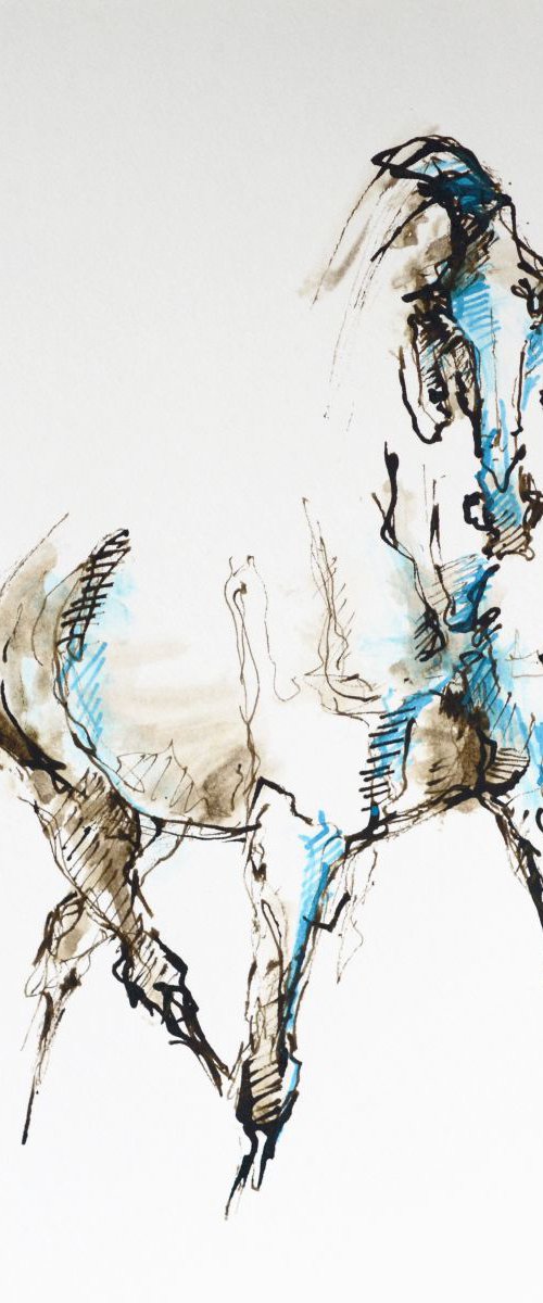 Equine Nude 164 by Benedicte Gele