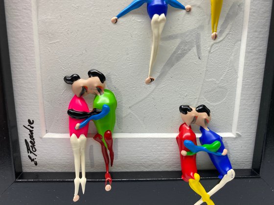 Action.3D Freedom. Eka Peradze Art.