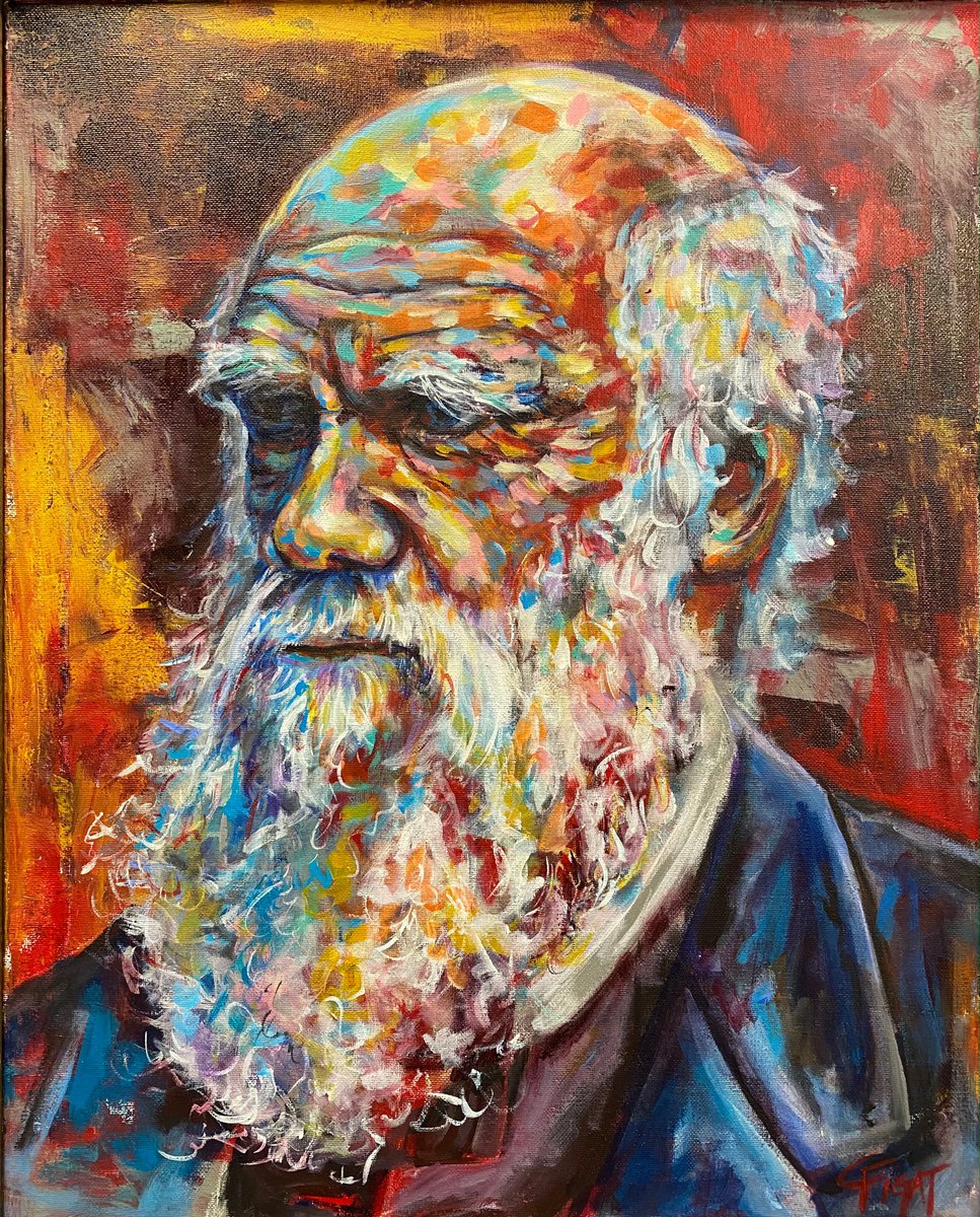 Charles Darwin by Christopher Figat