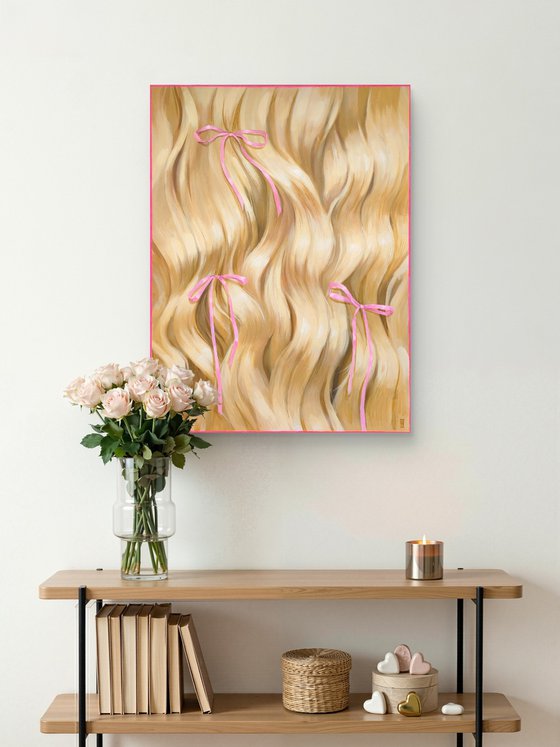 Blonde waves