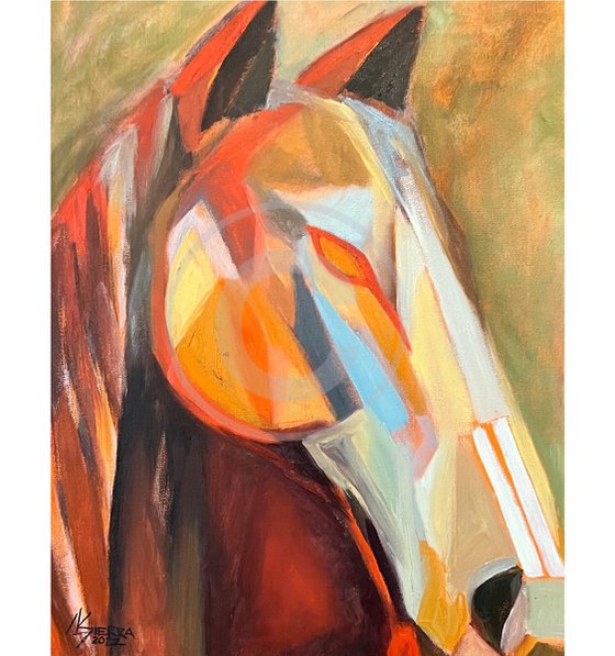 The Soul of a Horse in Geometric Abstraction